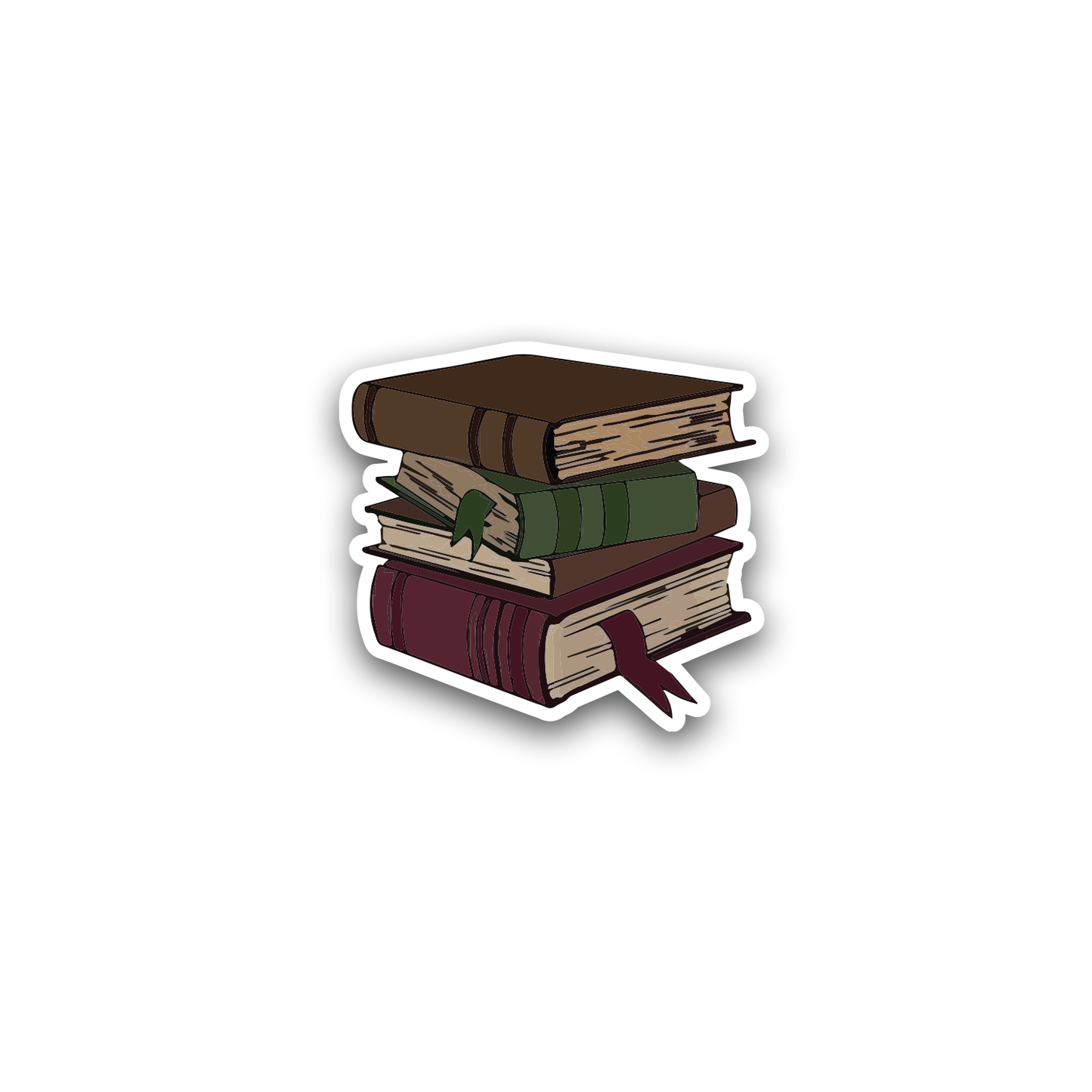 Old Books Sticker