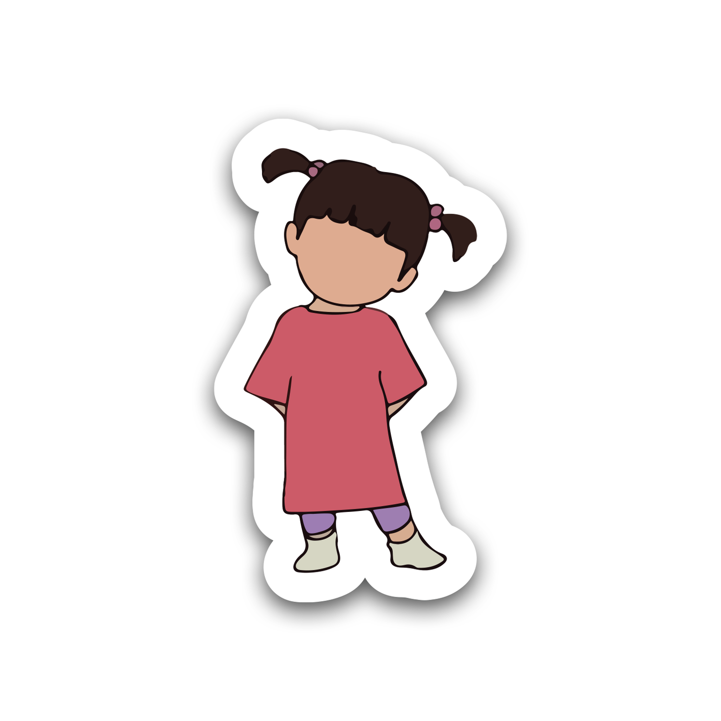Boo Sticker