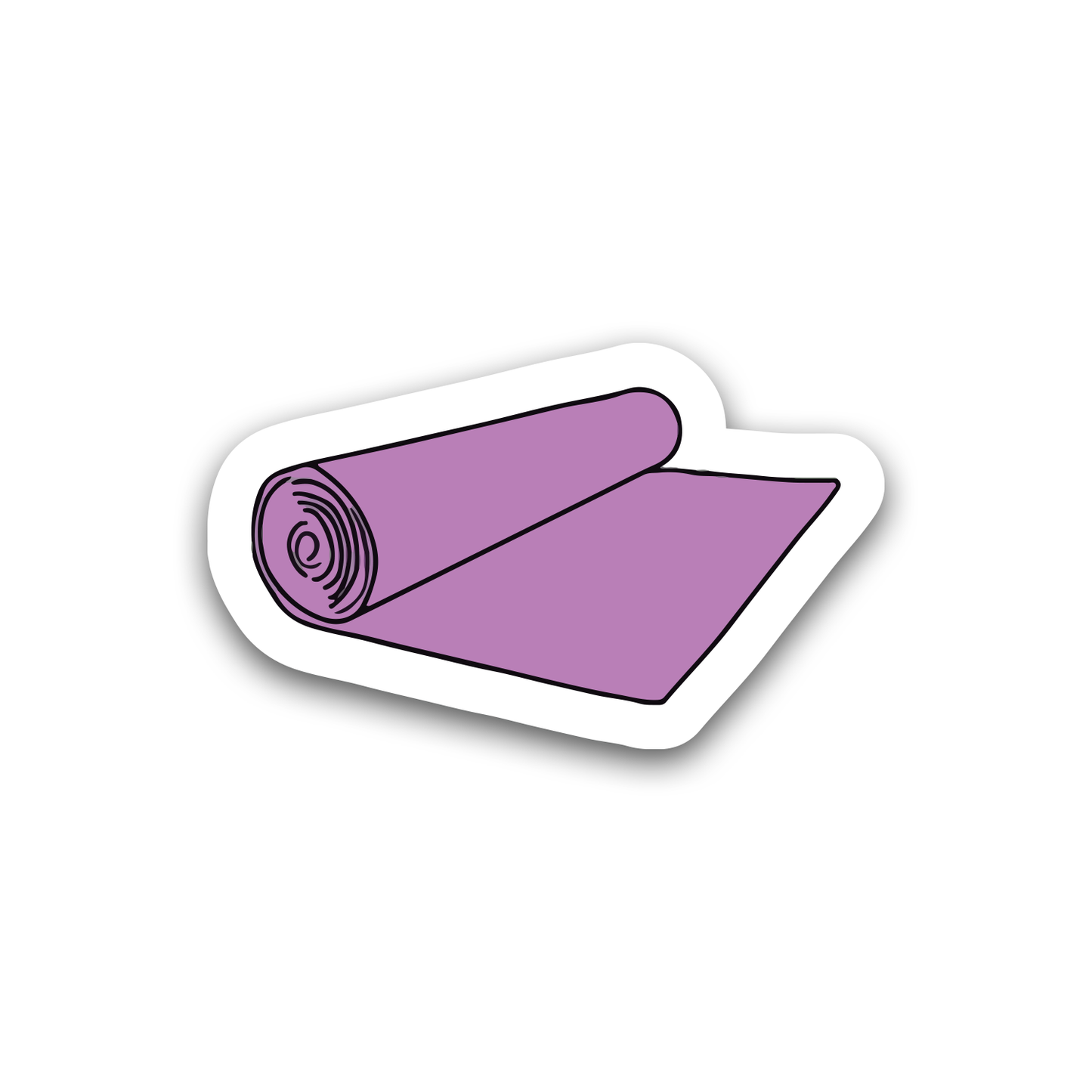 Yoga Mat Sticker