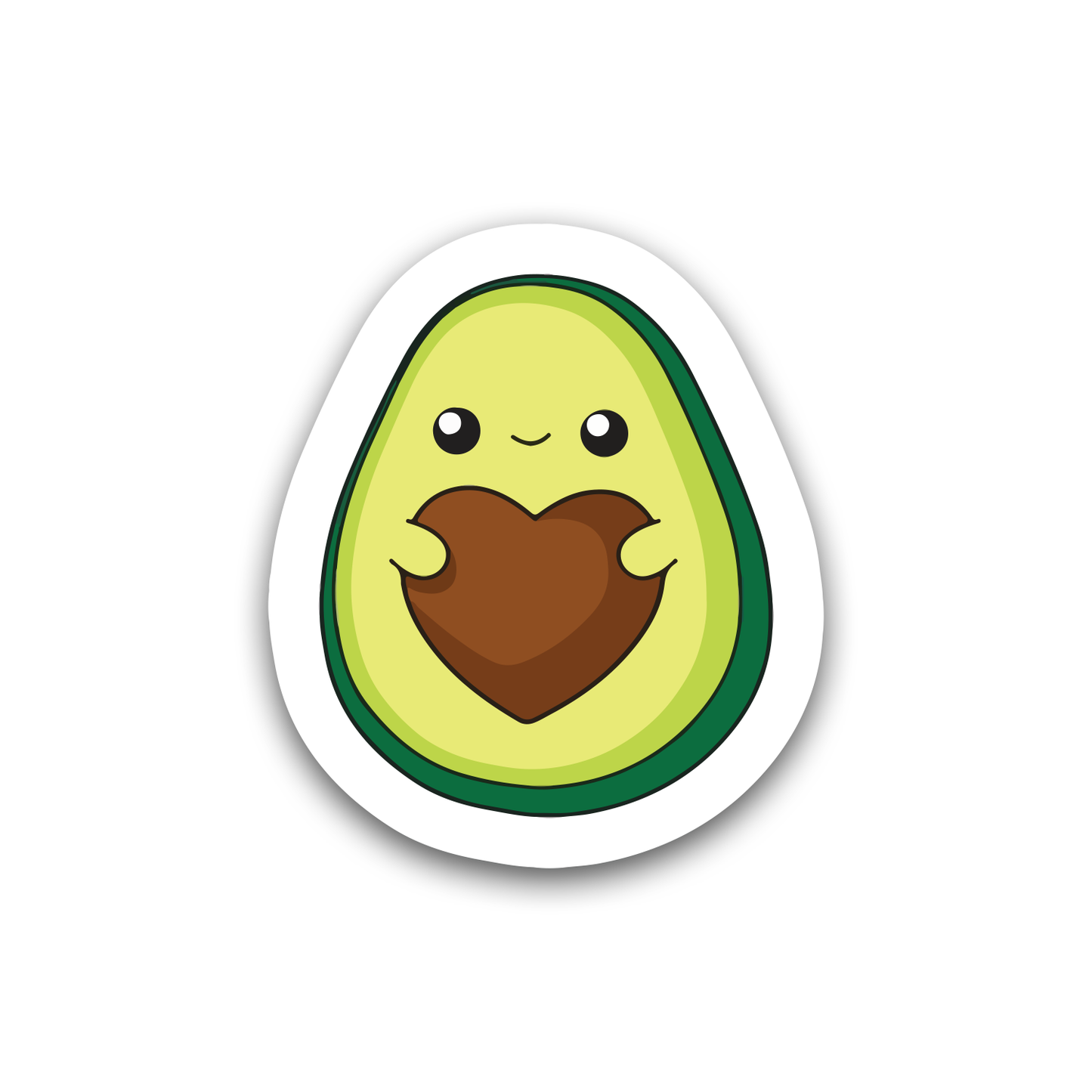 Avocado of Love Sticker