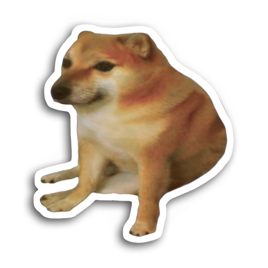 Dog meme Sticker