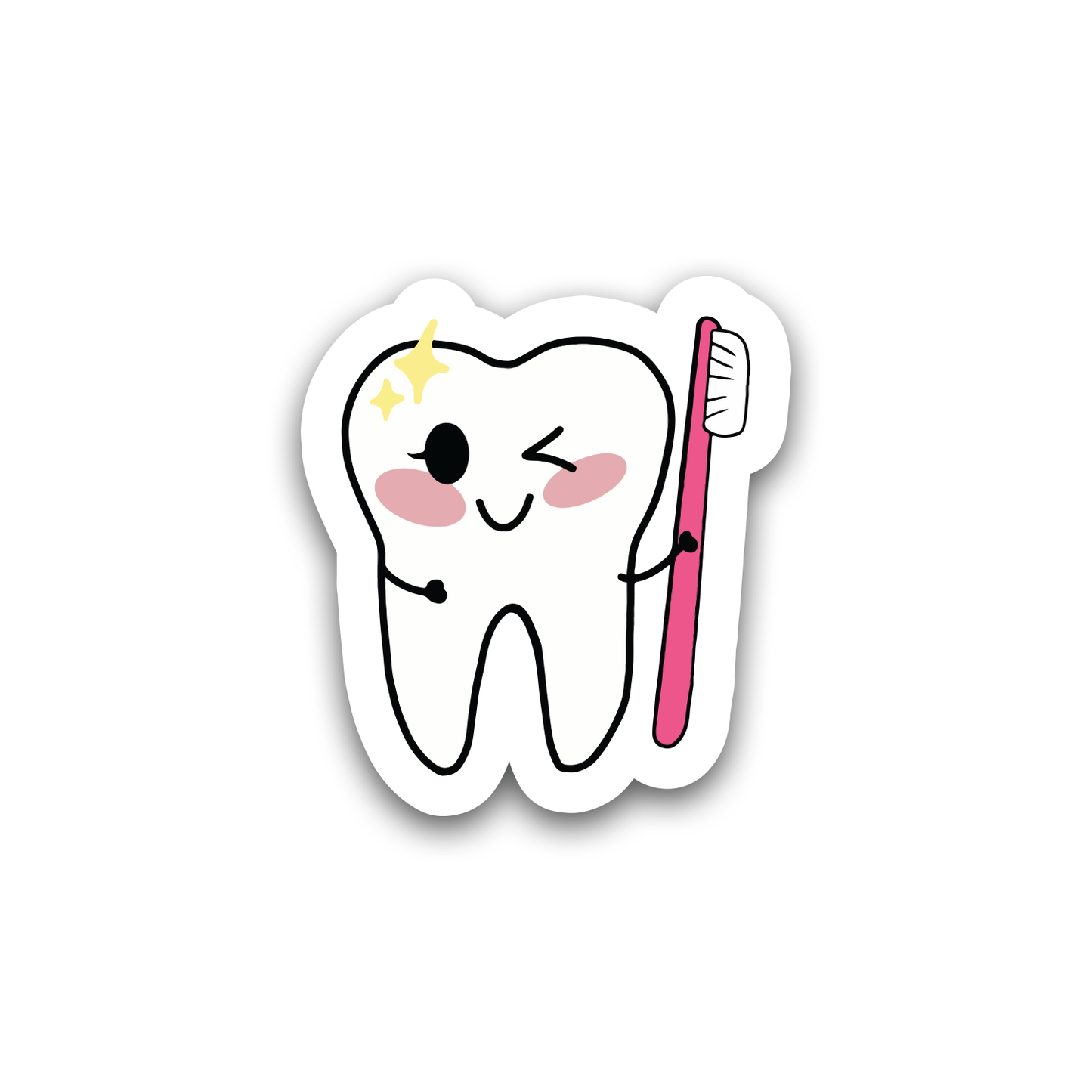 Clean Tooth Sticker