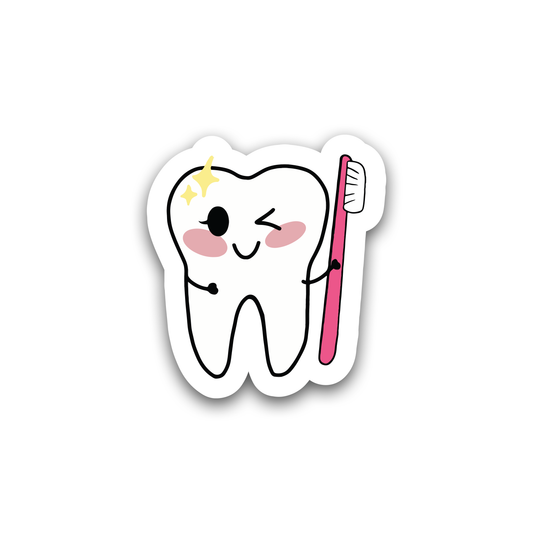Clean Tooth Sticker