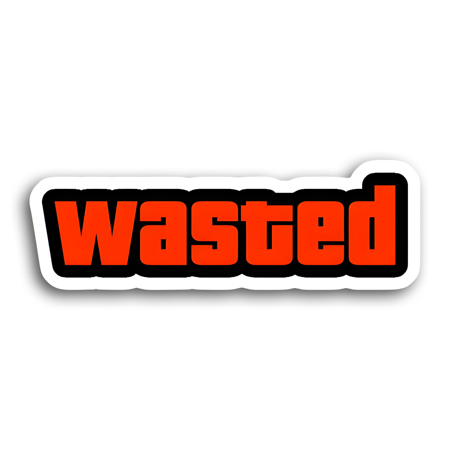 Wasted Sticker