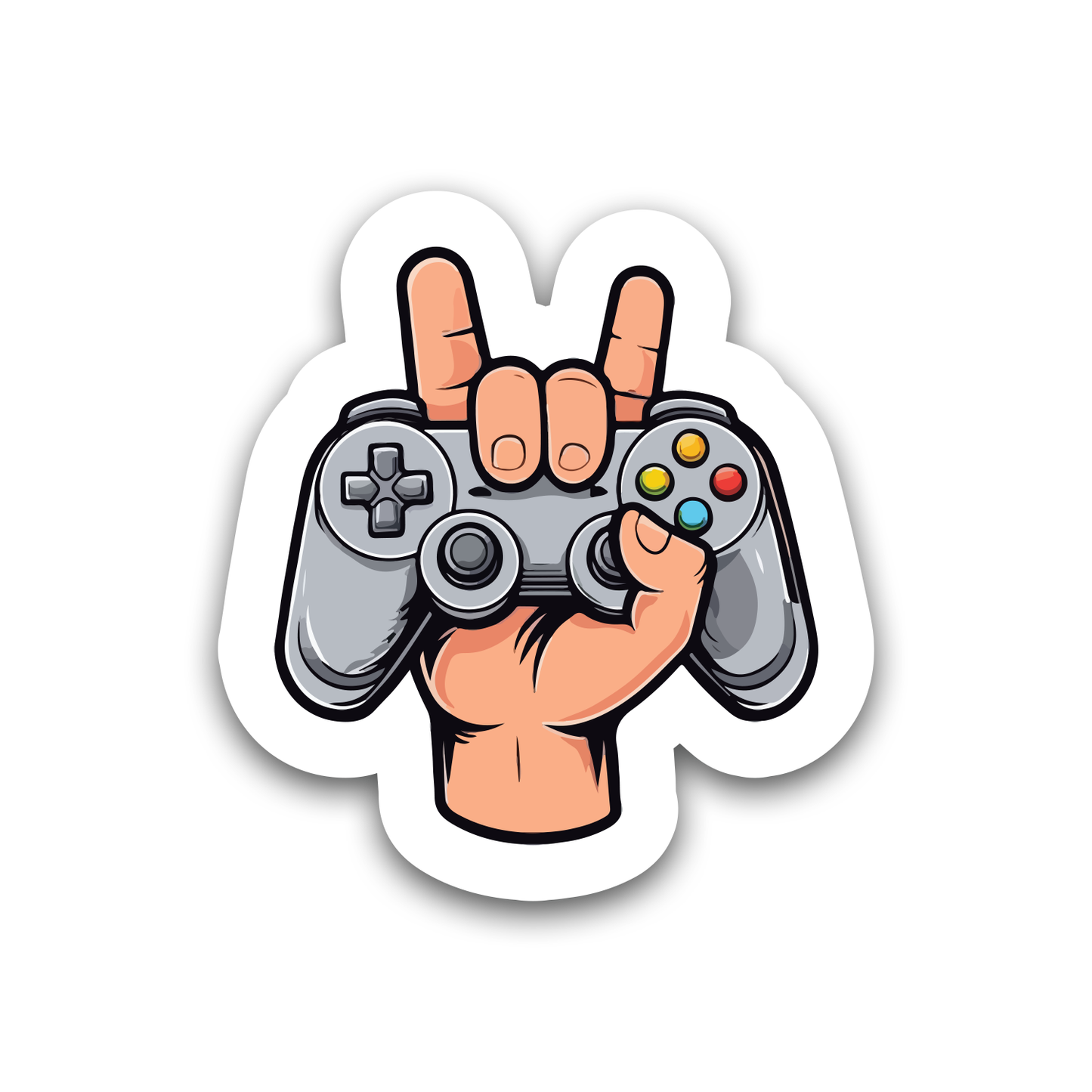 Gamer Power Sticker