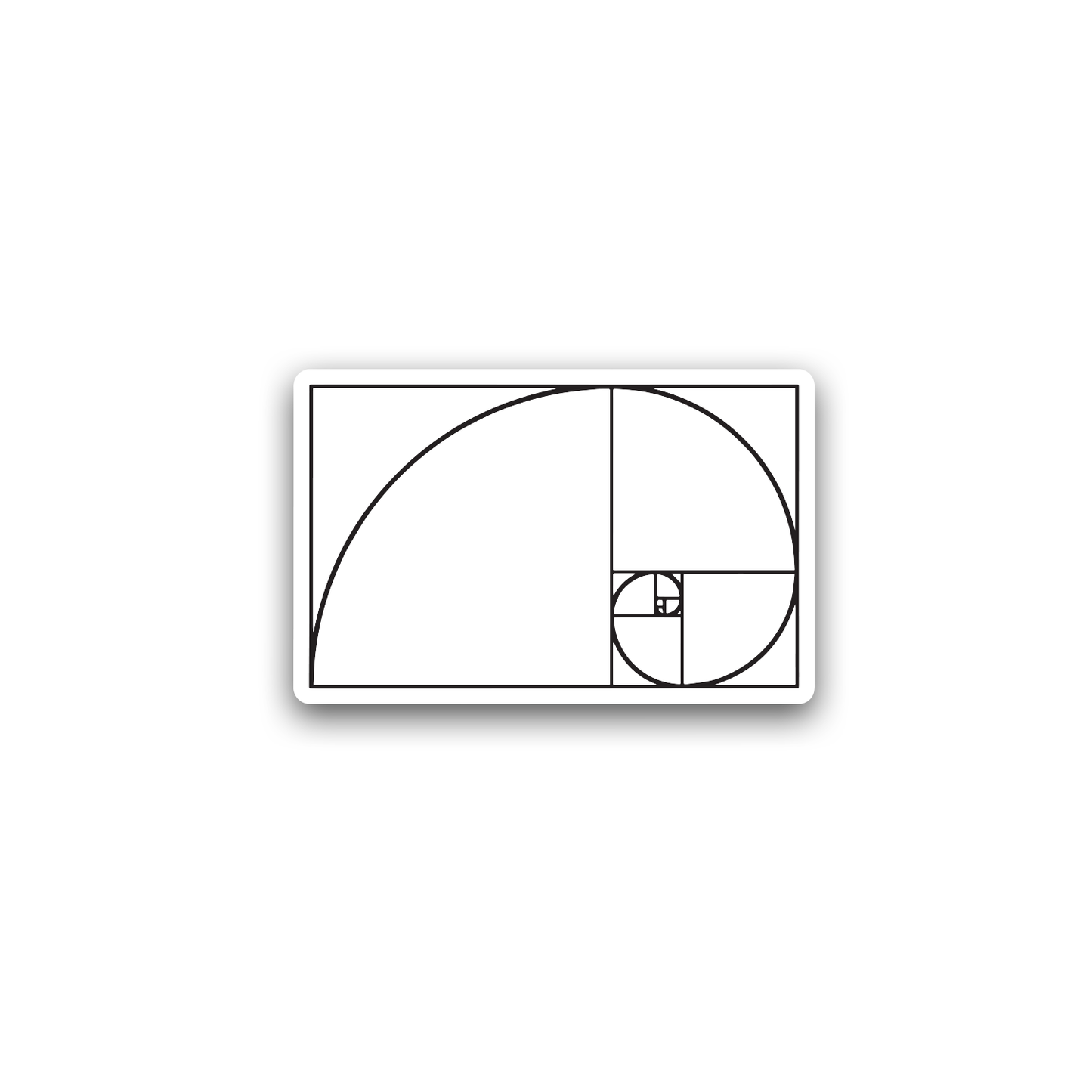 Golden Ratio Sticker