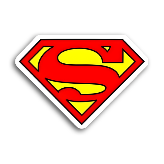 Superman Logo Sticker