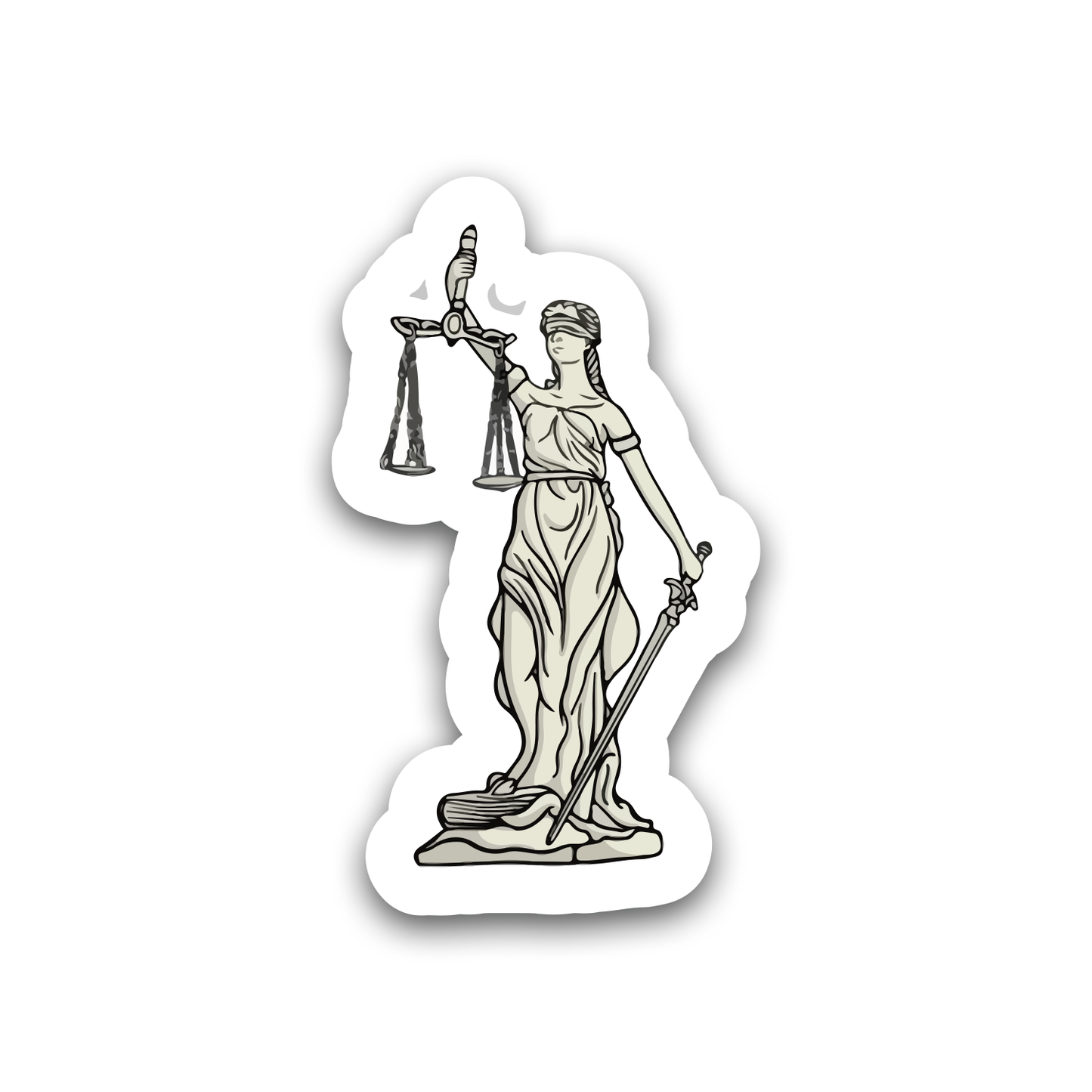 Lady Justice Sticker