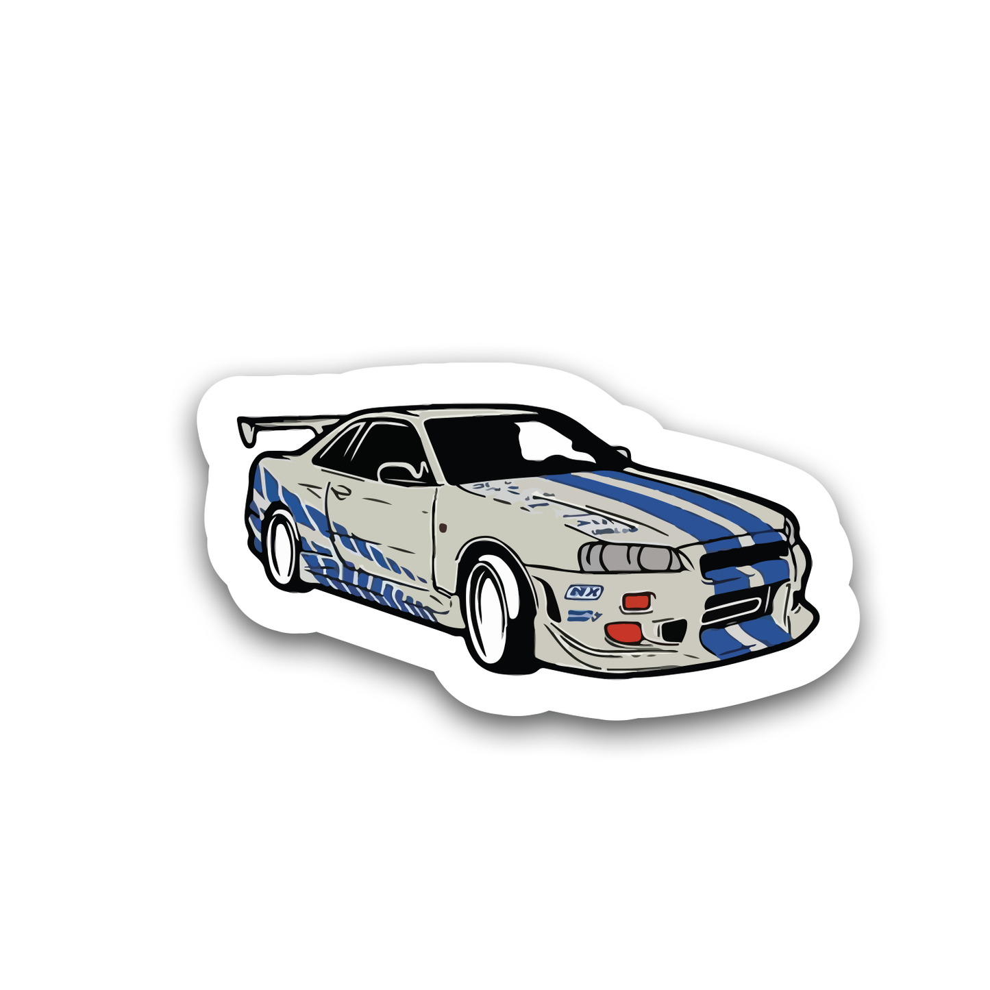 Race Car STicker
