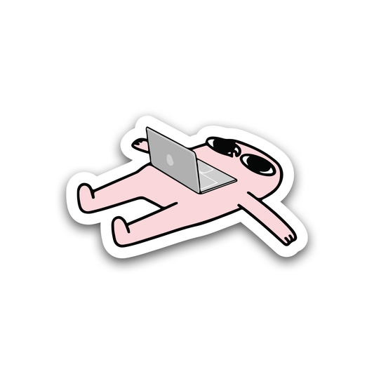 Tired of the pressure Sticker