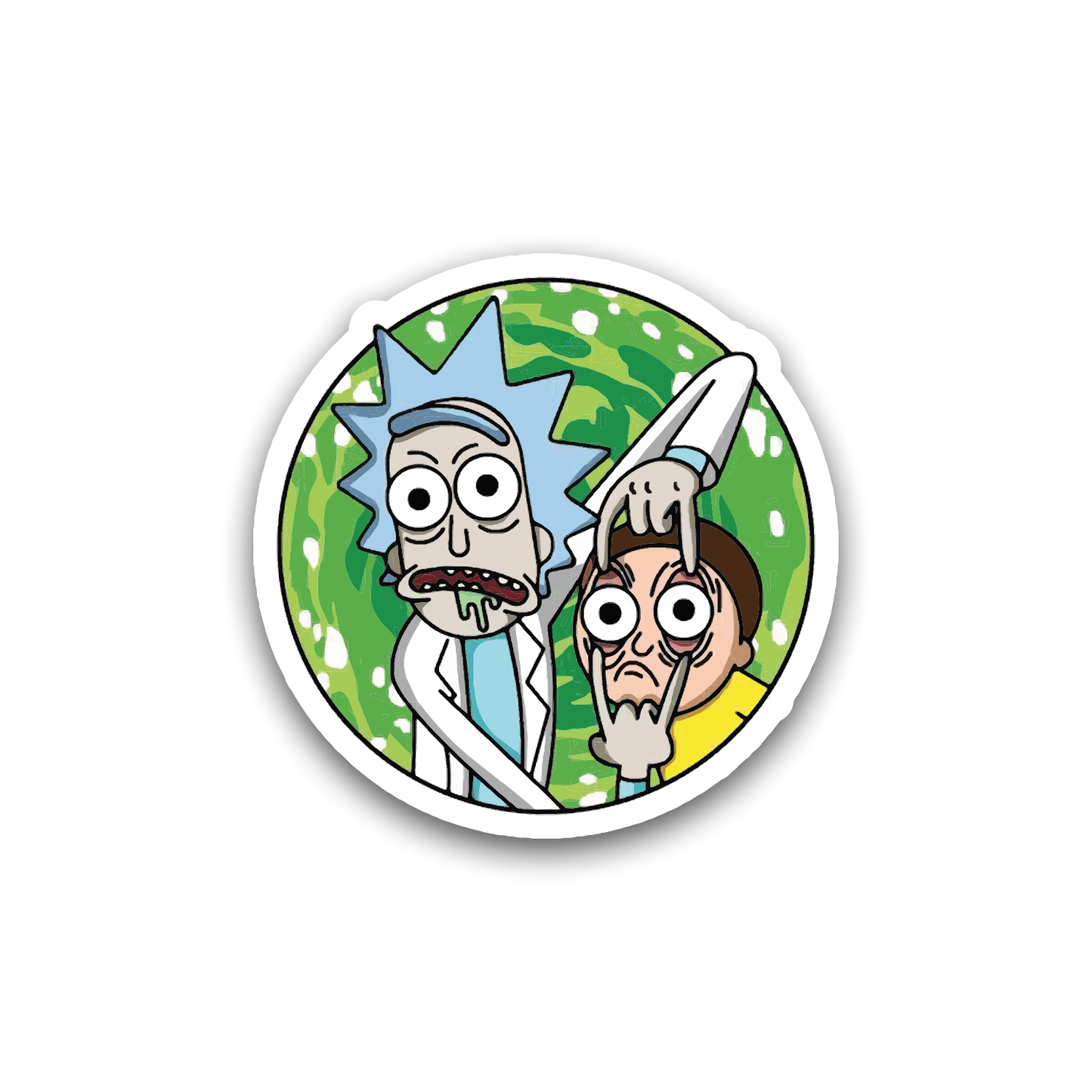 Portal Panic Sticker