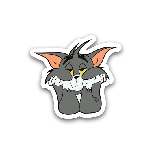 Bored Tom Sticker