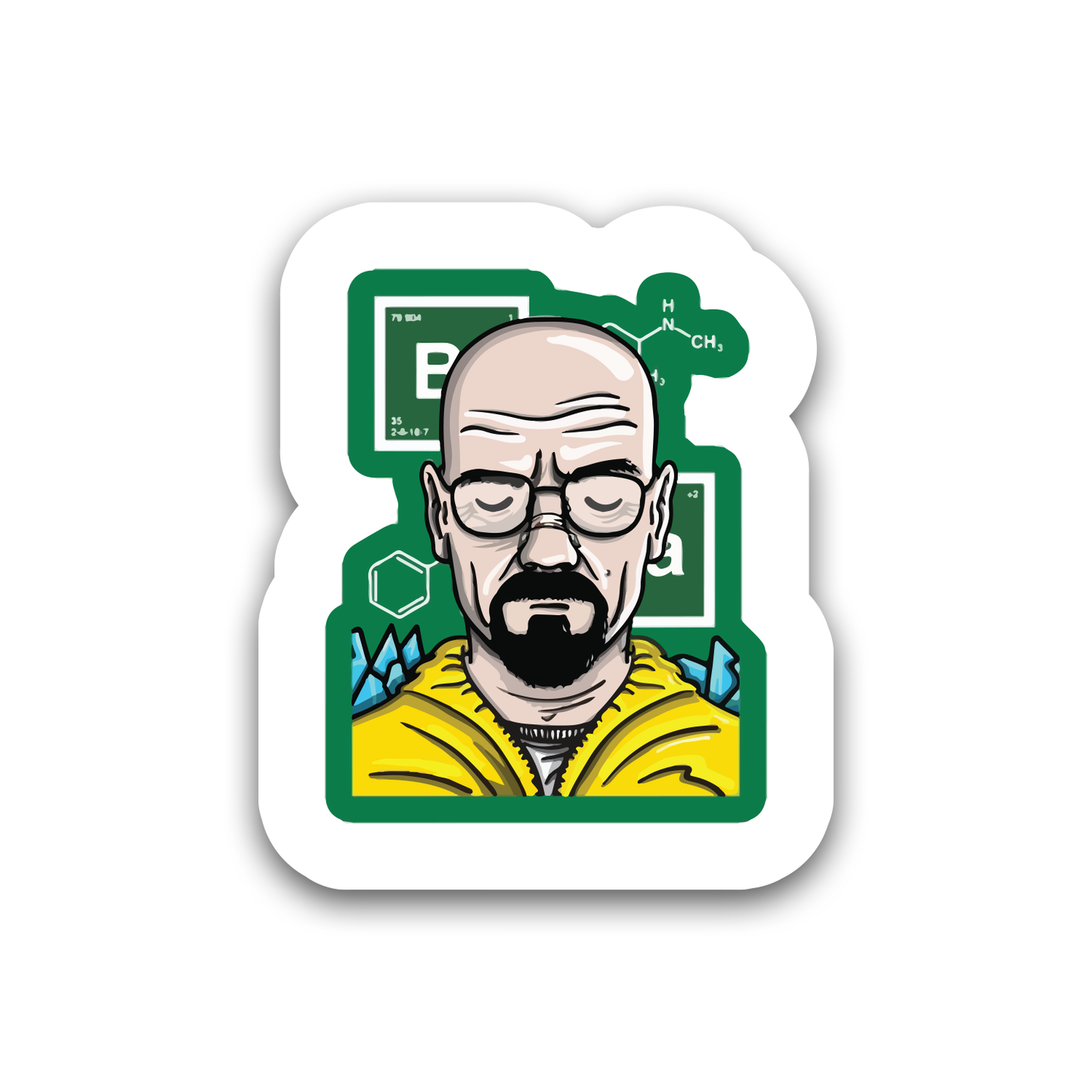 Chemist's Genius Sticker