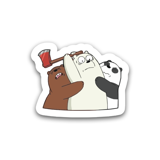 We Bare Bears Sticker