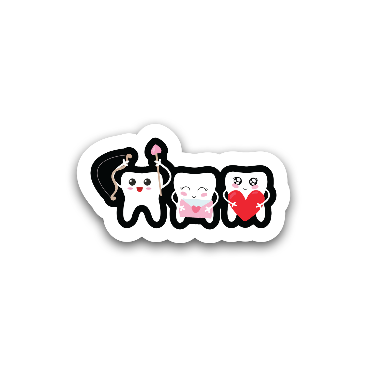 Happy teeth Sticker
