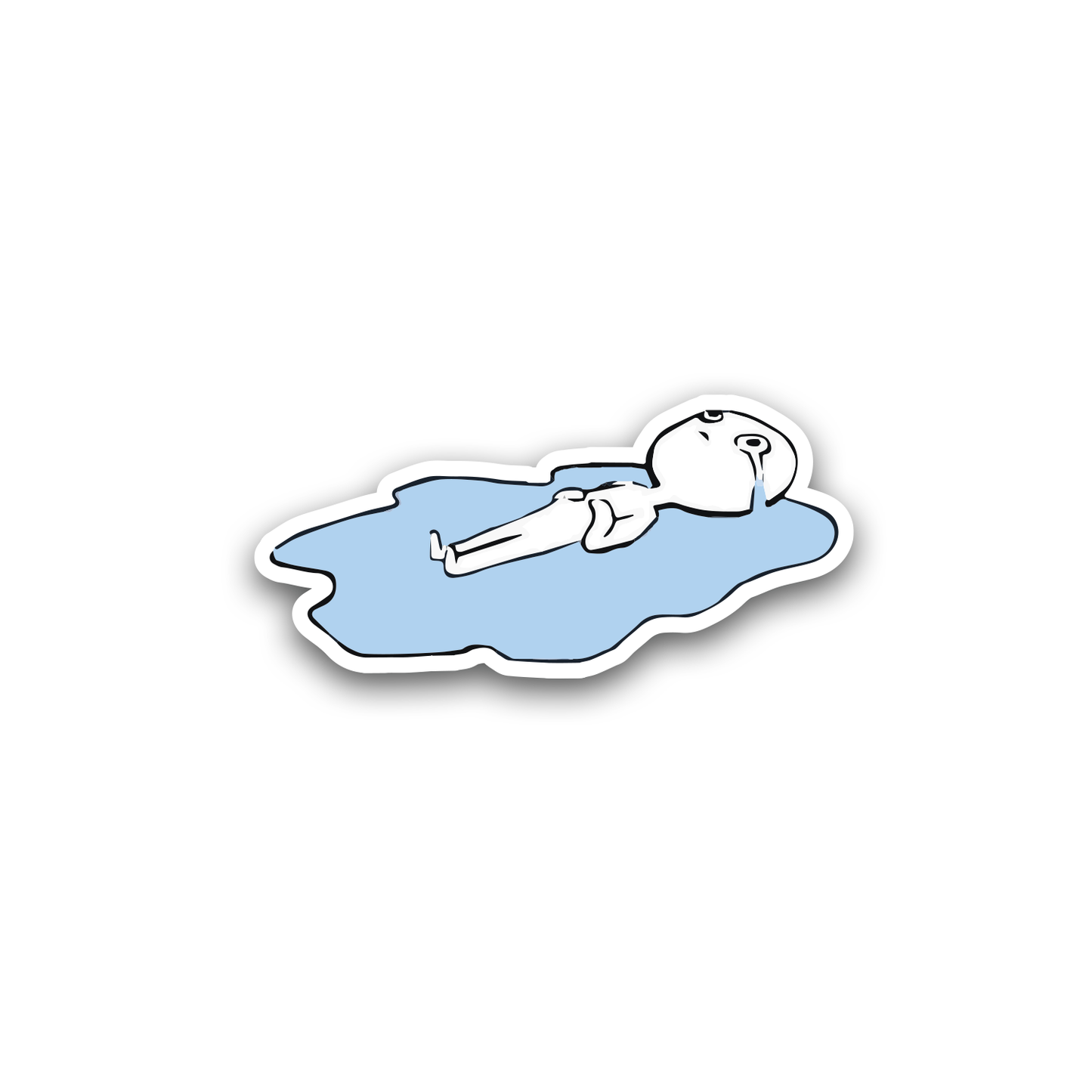 Crying Sticker